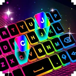 Neon LED Keyboard - RGB & Emoji